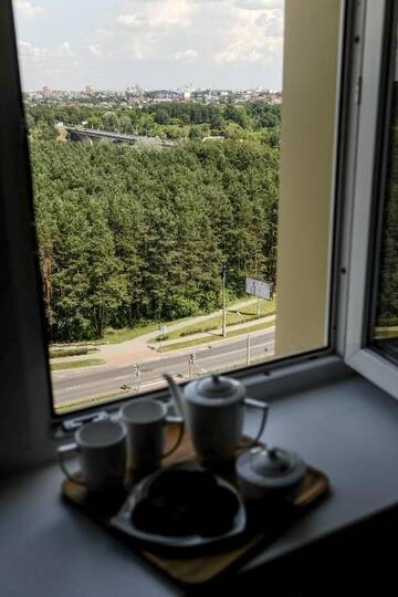 Фото номера Апартаменты с балконом Апартаменты Popovicha Apartments г. Prigorod Kolozha 27